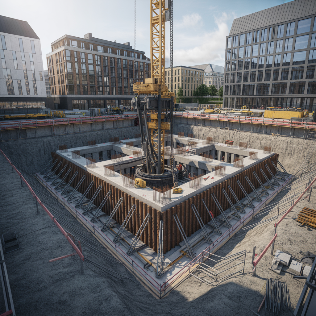 12.Vilka metoder anvands for att forhindra sattningar vid stora byggen