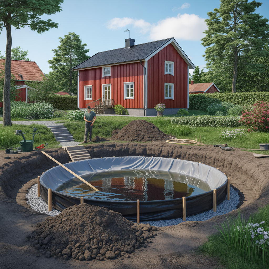 4.Vad kostar det att anlagga en damm i tradgarden