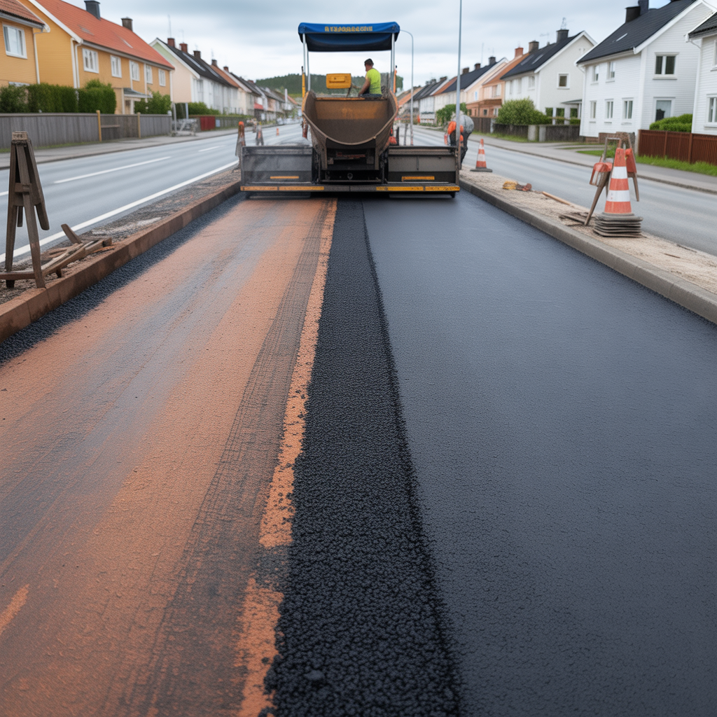6.Vad ar skillnaden mellan varm och kallblandad asfalt