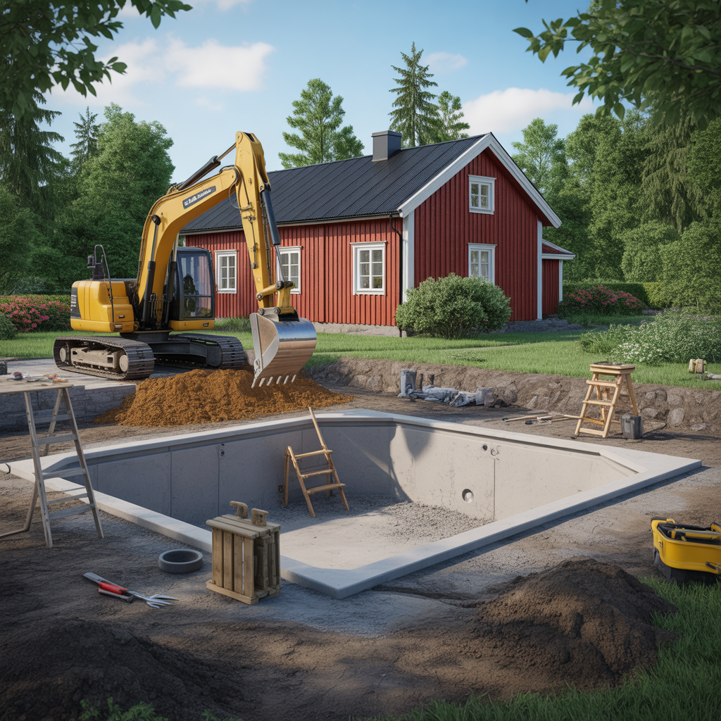 8.Hur lang tid tar det att grava en pool